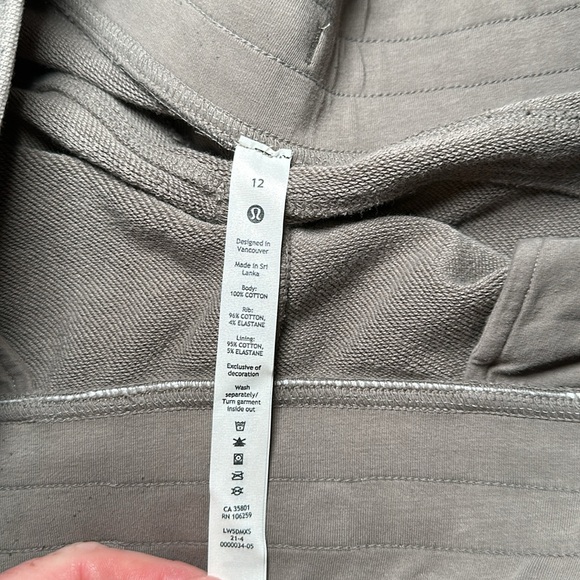 Lululemon Warm Down Thread Dye Joggers - 12 - Picture 7 of 8